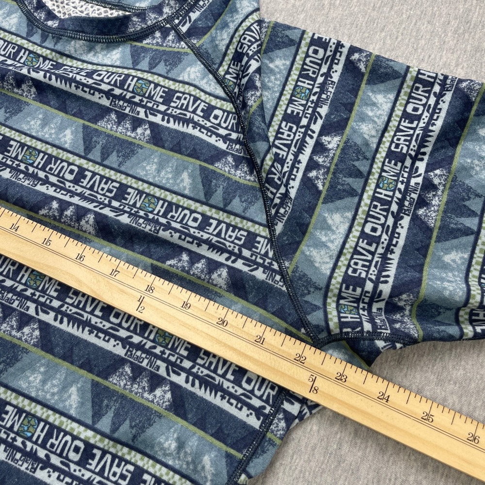 Patagonia Capilene Midweight Crew XL Mens Base Layer Shirt Save Our Home Graphic - Picture 7 of 8